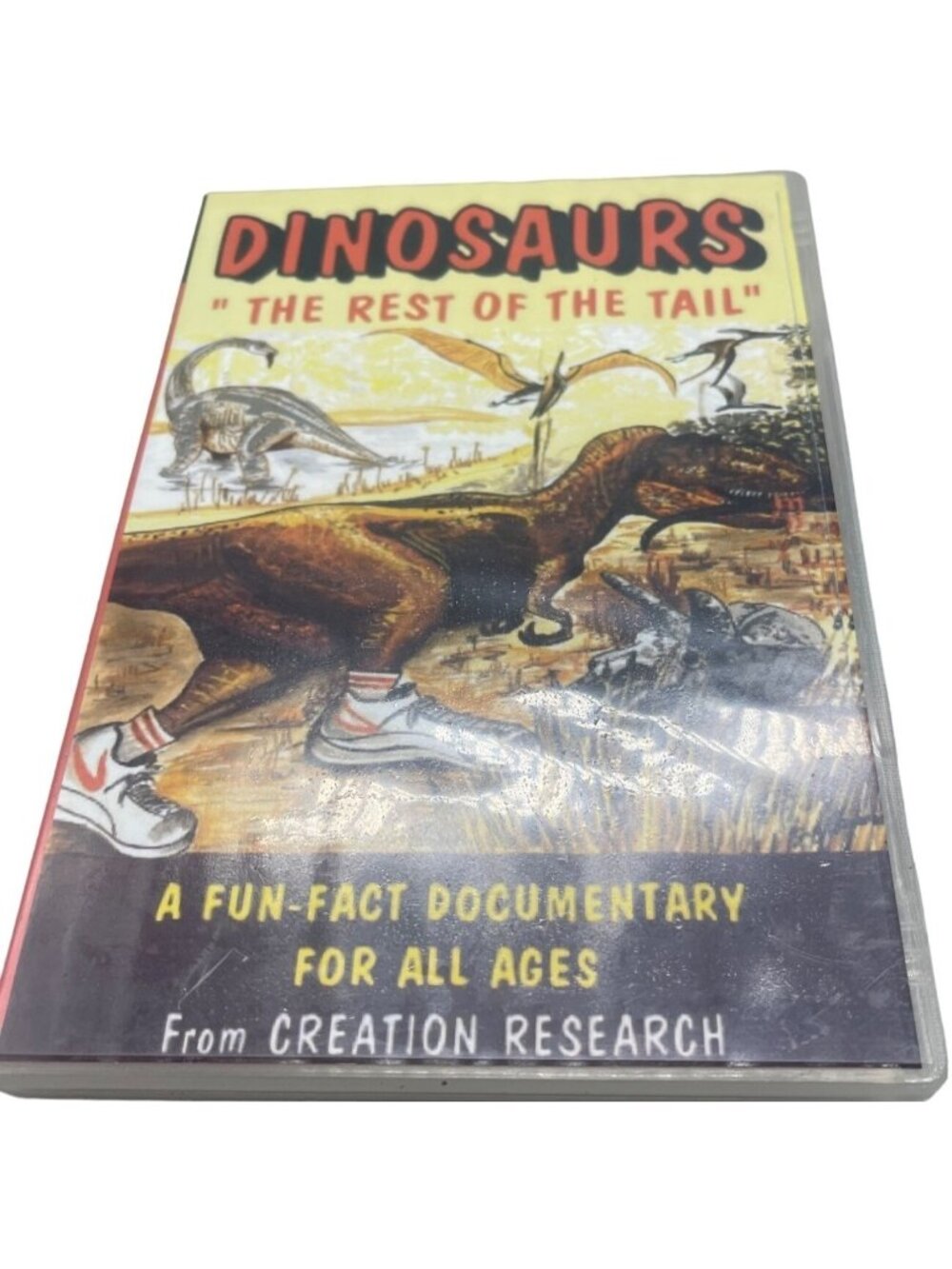 Dinosaurs the rest of the tail DVD 2003 fun fact documentary all ages READ
